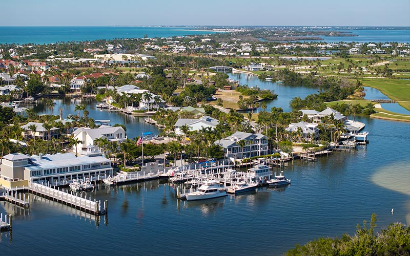 Marina in Boca Grande Florida